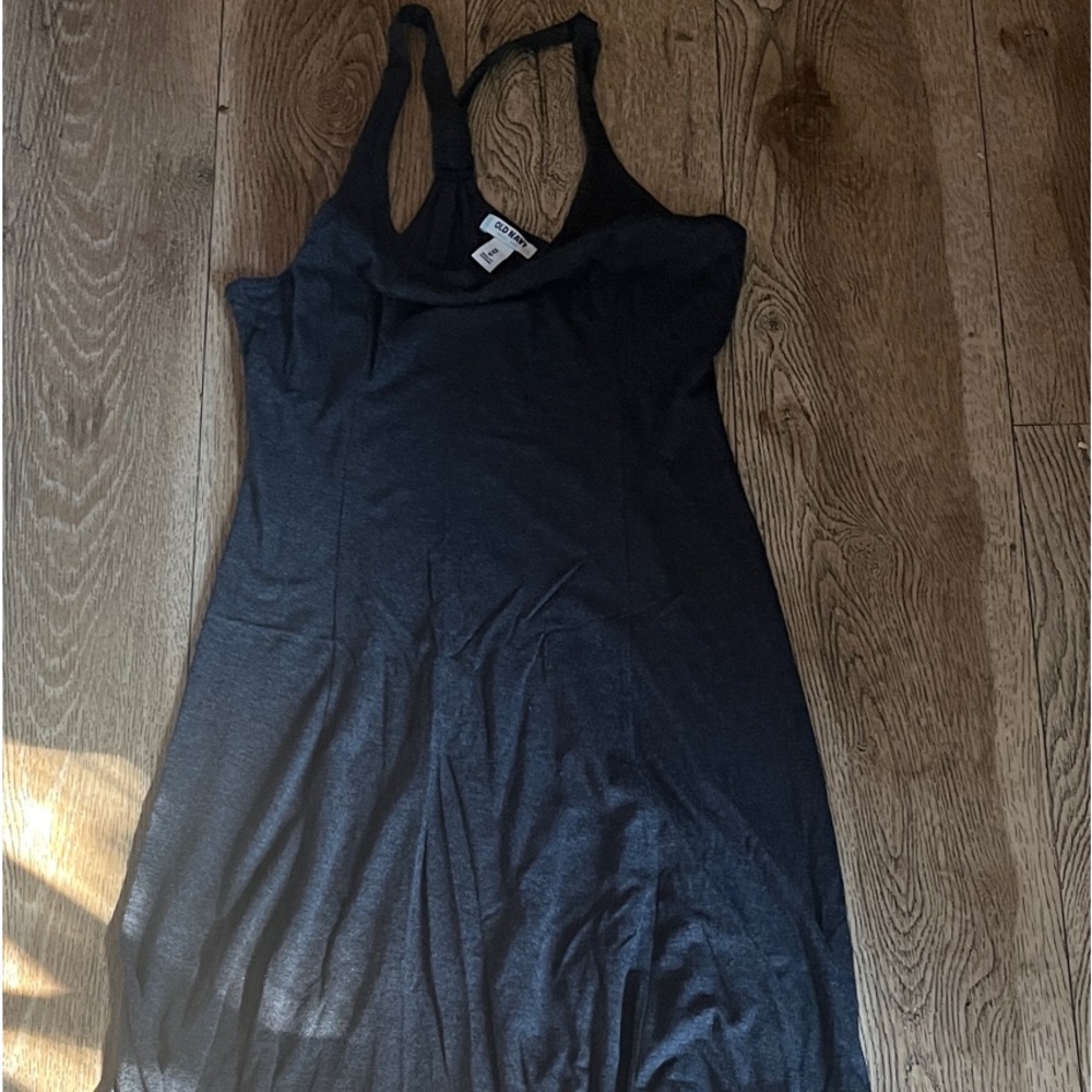 Old Navy Black Midi Dress